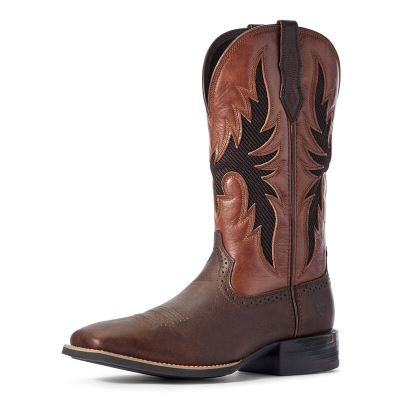 Ariat Sport Breezy VentTEK - Western Laarzen Bruin Heren - 18590-144